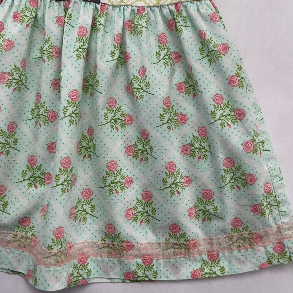 Matilda Jane (Hello Lovely) Pretty Pattern Sara Top Floral Lace Size 10 - Picture 2 of 2